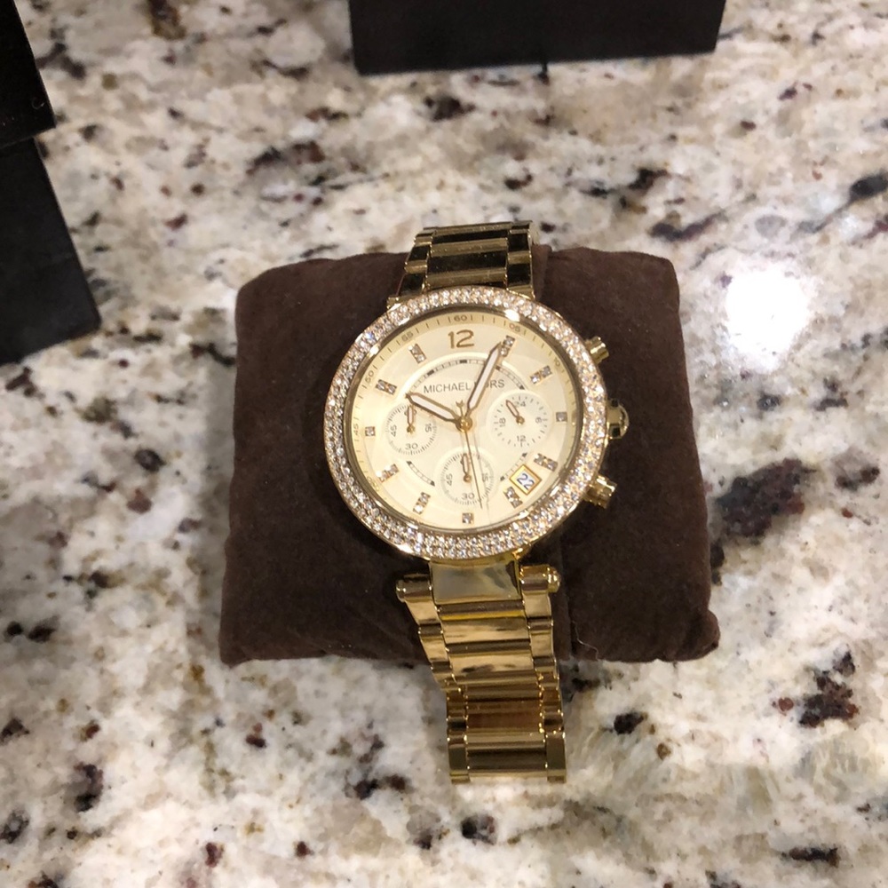 Gold watch